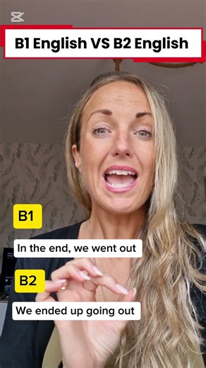 B1 English VS B2 English For courses; www.englishness.uk #english #inglese #ingles #englishgrammar