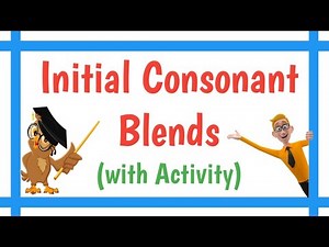 Initial Consonant Blends (with Activity)