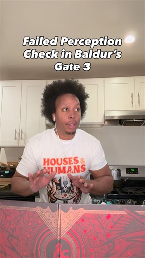 Tabletop Jocks on Instagram: "Failed Perception Check in Baldur’s Gate 3 🤦🏾‍♂️ Catch me on Twitch streaming from 11-4pm pst and then from 4-6pm on @planechasers #tabletopjocks #blerd #tabletopgaming #baldursgate3 #bg3humor"