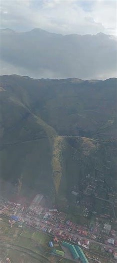Aterrizaje en Cusco #latamairlines #cusco #peru