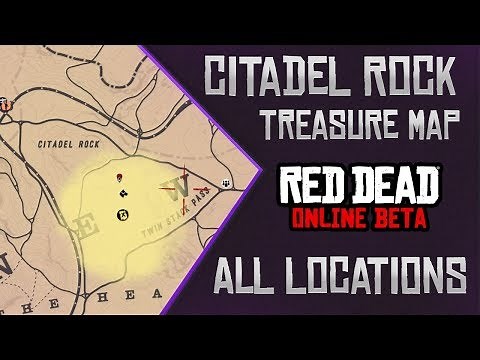 Citadel Rock Treasure Map Guide - Red Dead Online (All Locations)