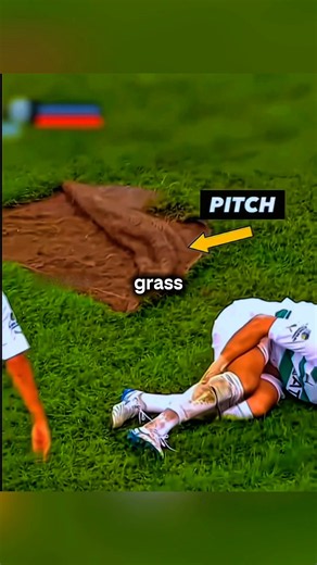 When Football Pitches Go Wrong: Players Battling the Craziest Pitch Problems🤯#Football #Soccer