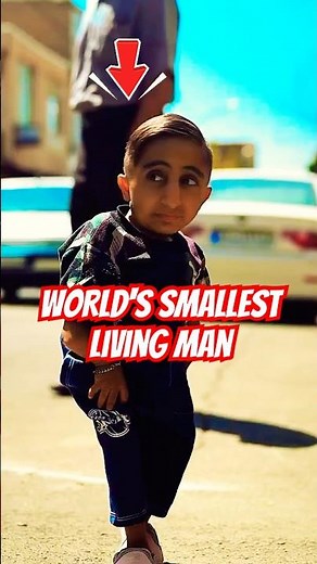 🌍 The World's Shortest Living Man 😲 #AmazingPeople #DidYouKnow #InterestingFacts #Shorts