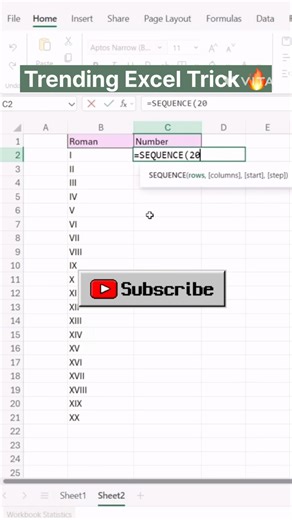 Trending excel tricks 🔥✅ #excel #exceltutorial #exceltips #exceltricks #youtube #algorithm #fypp