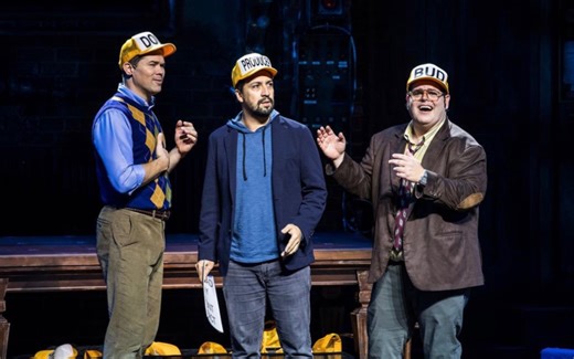 Lmm林漫威去百老汇新剧Gutenberg客串！！！什么梦幻联动！