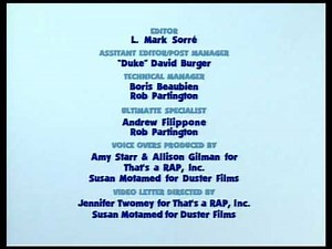 Blue's Clues - Rhythm And Blue Credits (1,000 Subs Video) (DVD Version)