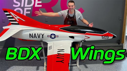 Unleash The Power Elite Aerosports BDX Rc Jet Wings Fully Assembled