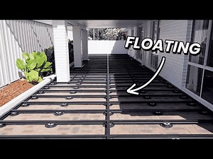 How to Build a Deck Over Pavers