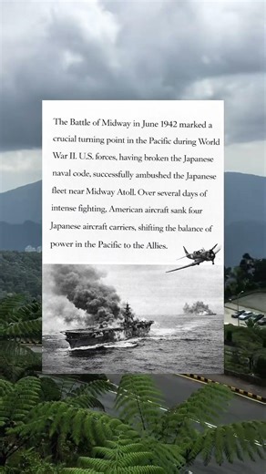 Battle of Midway (1942) — The Naval Clash That Changed the Pacific ⚓✈️