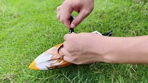 RC Boat 25KM/H High Speed Waterproof Remote Control Boat,Water Cooling, 2.4GHz Remote, 2 Batteries, LED Lights, One-Key Flip, Low Battery & Out-of-Range Alarm, Pool & Lake Racing for Kids & Adults