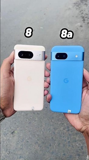 Google Pixel 8 Vs Google Pixel 8a | Camera Zoom Comparison! #shorts