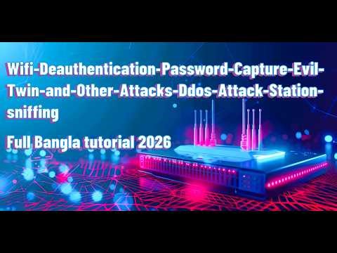 Wifi Deauther/Jammer 5GHz and 2.4GHz Bangla Tutorial 2026 (Works 24/7)
