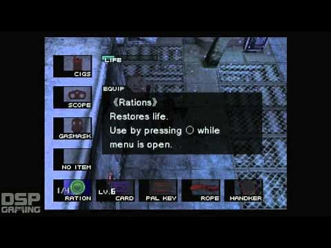 This is how you DON'T play MGS1