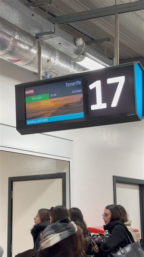 Travel with us to Tenerife! ⏰✈️ What is your favourite part of traveling? Ours is boarding the plane obvs x | easyJet