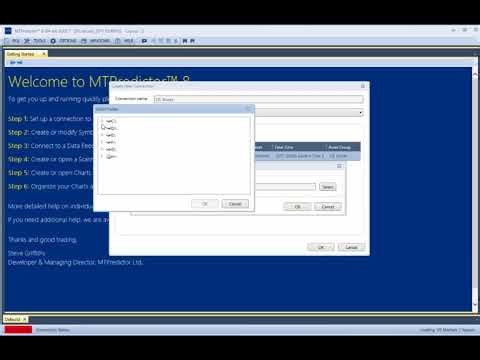 MTPredictor 8 - Setting up an EOD MetaStock Connection