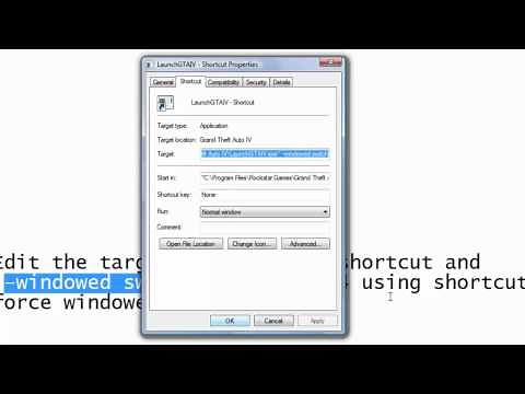 Run GTA IV in Windowed-Fullscreen mode