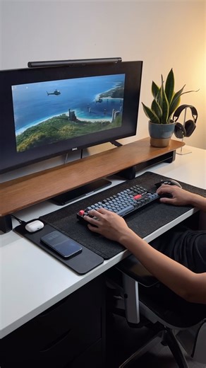 6.2K views | Transform your workspace with the ALTI Black wireless charging desk mat – where style effortlessly meets innovation! ✨ Toss the clutter and welcome seamless charging, elevating your desk game to a whole new level. It’s time to embrace the future of productivity in style! #ALTI #upgrade #WirelessCharging #wirelesscharger #wireless #deskmat #innovation #deskgame #apple #iphone | Journey - JRNY | Facebook