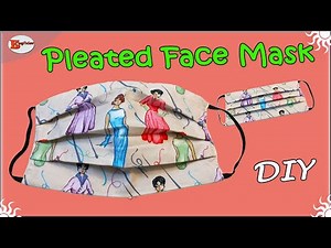 FACE MASK SEWING TUTORIAL | FACE MASK WITH FILTER POCKET | HOW TO SEW FACE MASK AT HOME EASY