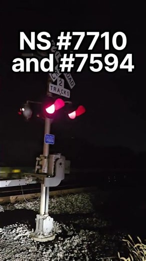 A Norfolk Southern Mixed Freight Train with Military Tanks in Continental, Ohio #Shorts