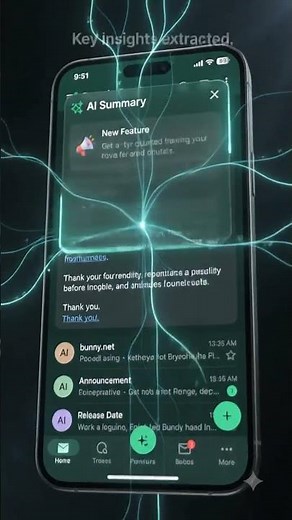AI Can Summarize Your Emails in Seconds 📩⚡ #organizeemail #aiemail