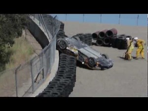 Ferrari F458 Crash - Laguna Seca - Ferrari Challenge 2012