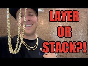 Best way to wear multiple chains?!