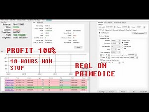 PROFIT 100% DAILY USING THIS SETTING IS REAL | betset dicebot profit consistens in primedice update