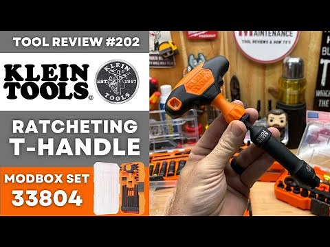 Klein RATCHETING T-Handle ModBox Set 33804