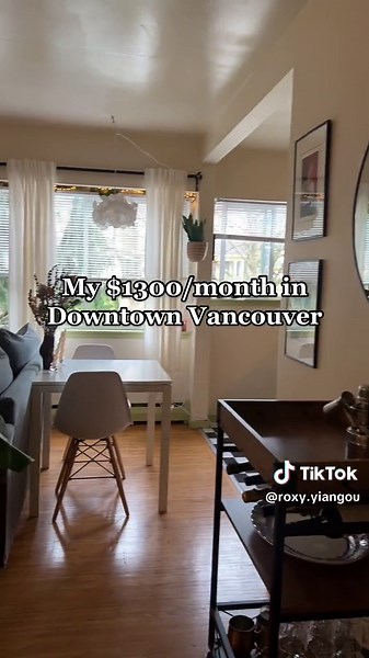 Inside My $1300/month Apartment in Downtown Vancouver