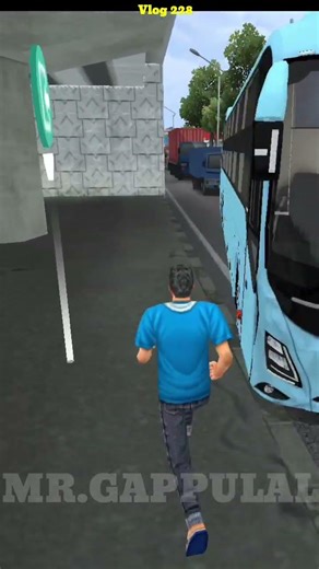 Mini Vlog Day 228 | Bus Driver Vlog | Gappu Lal Vlogs #bussimulatorindonesia #vlog #shorts #trending