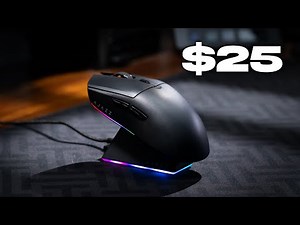 $25 Best Budget Gaming Mouse w/ Charging Base - AJAZZ AJ139 V2 MC Review