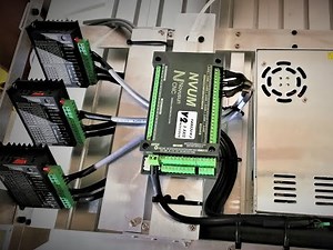 Part 8 6040 CNC ROUTER - Electronics (NVUM Novusun MACH3 usb breakout board, nema 23)