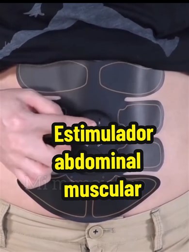 Estimulador abdominal muscular #tiktok #fitness #corporatelife #abdominal