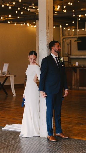 This is such a beautiful option for couples who want to calm the nerves, feel grounded, and stay connected, while still honoring the tradition of seeing each other for the first time down the aisle. No rushing. No distractions. Just hands held, quiet words exchanged, and the anticipation building until that aisle moment. Weddings aren’t meant to follow every tradition or trend. They’re meant to reflect what feels meaningful to you. Planning your wedding timeline? Save this idea, send it to your 