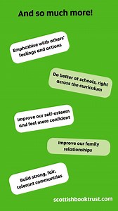 Why read? We asked ourselves the same at Scottish Book Trust! 📚 Wherever you are and whatever your age, it’s never too early – or too late – to enjoy the benefits of reading. This #WorldBookDay, we’re celebrating all the ways books enrich our lives. What does reading bring you? Let us know! 💬📖 | Scottish Book Trust