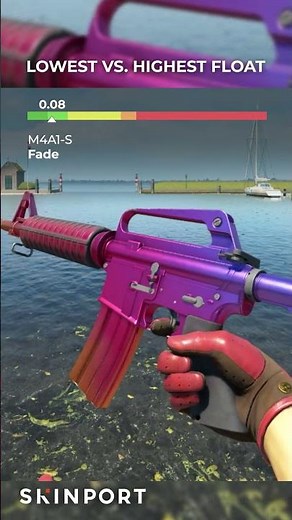 Lowest vs. highest float CS2 Skins