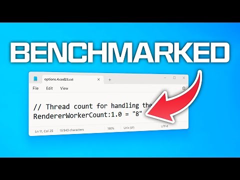 Best Render Worker Count in COD Modern Warfare 3 & Warzone: Intel & AMD Benchmarks