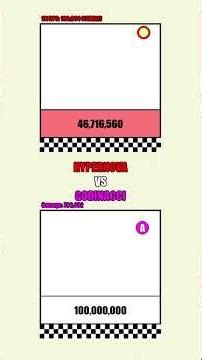 Hypernova versus Godinacci ball race #simulation #satisfyingvideos #fyp #physics #fibonacci
