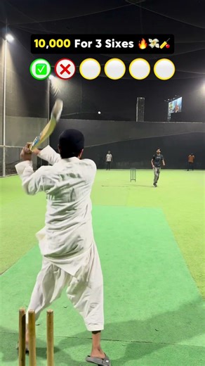 Hit 3 Sixes in 6 Balls & Win 10,000 Cash Prize 💰 | क्रिकेट चैलेंज 2026