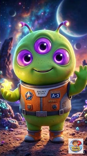 Achanak Portal Khul Gaya!😱My Space Adventure with a 3-Eyed Alien!🪐✨ #shorts #kidsshorts #cartoon