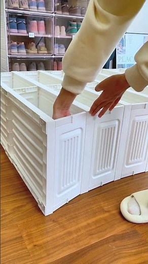 Foldable Shoe Rack, ANTBOX Large Capacity for Space-Saving and Efficient Shoe Organization.