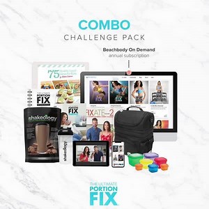 4.7K views · 115 reactions | What’s in an Ultimate Portion Fix Challenge Pack? Challenge Packs are our premium solution offering Nutrition, Fitness and Support to achieve Results. Take a look at everything included in the Shakeology Challenge Pack, the Combo Challenge Pack, and the Combo Performance Pack for our newest program, The Ultimate Portion Fix, and save $20 for a limited time. For more information visit www.UltimatePortionFix.com or FAQ 3564. | BODi Business | Facebook