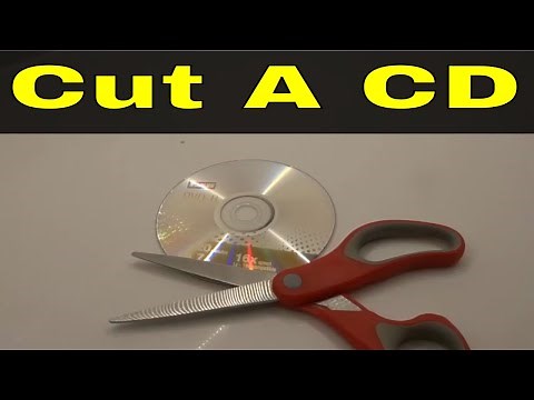How To Cut A CD Or DVD Easily-Full Tutorial