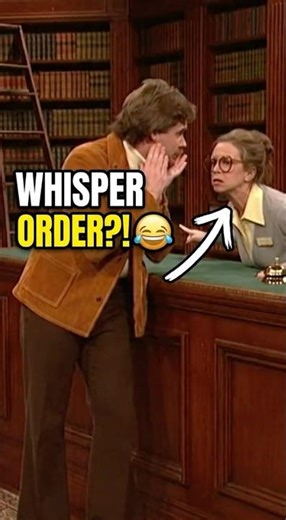 “This Is a Library!”… So He Whispered His Order 😂 #shorts #comedy #funny #skit #library