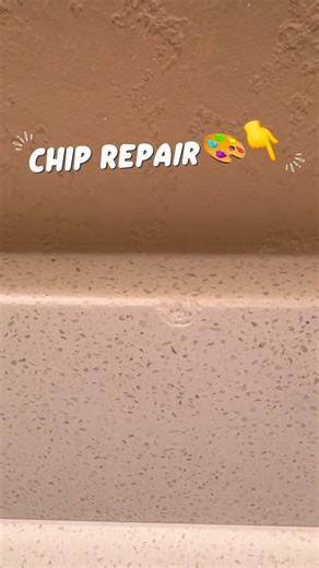 Cómo reparar un chip en un lavabo de granito