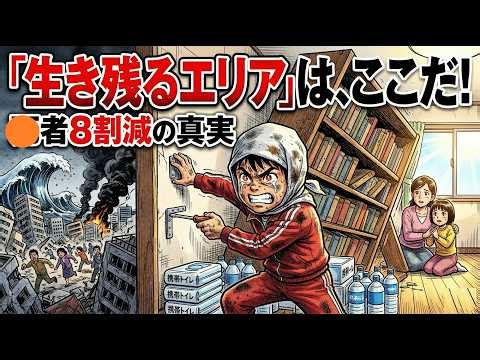 【南海トラフ】●者32万人の絶望を希望に変える「逆転の生存戦略」。あなたの家を最強の避難所にする具体策【防災】