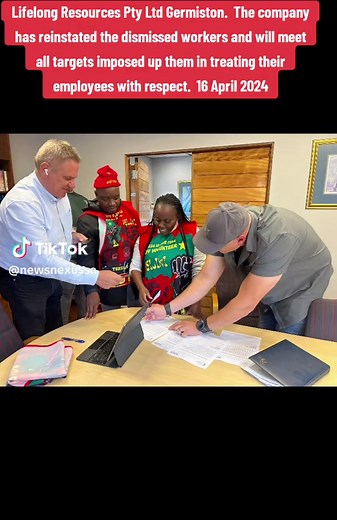 Lifelong Resources Pty Ltd Germiston News Update