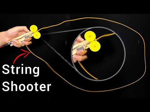 How to make a String Shooter | DIY String Shooter (ZipString diy or buy?)