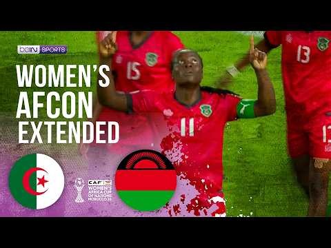 Algeria vs Malawi | Women's Africa Cup of Nations EXTENDED HIGHLIGHTS | 08/12/2026 | beIN SPORTS USA