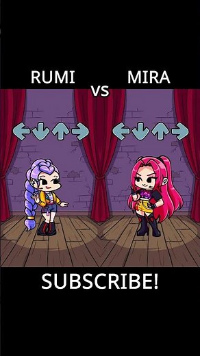 rumi vs mira fnf character test